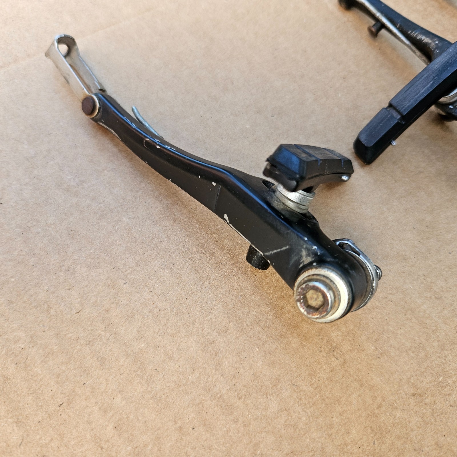 Vintage 90s Avid 10 Mountain Bike V Brakes Linear Pull Black Front + Rear Set