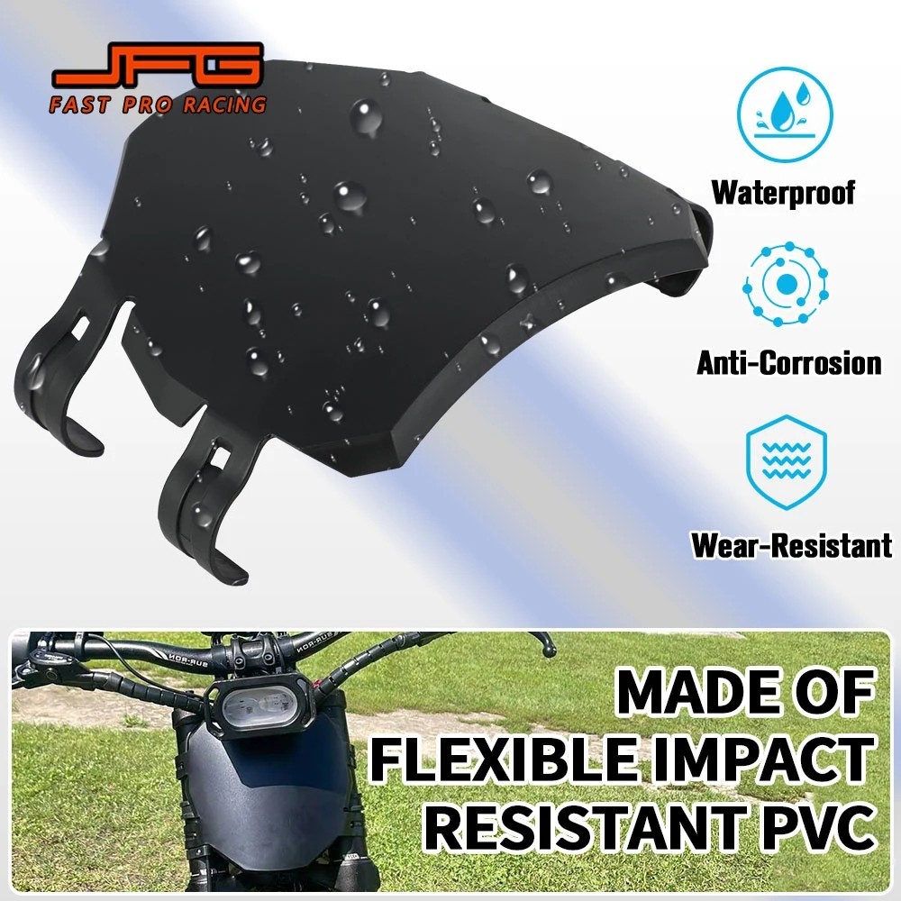 ODI Black Number Plate With Zip Ties For Downhill MTB’s EBikes Surrons