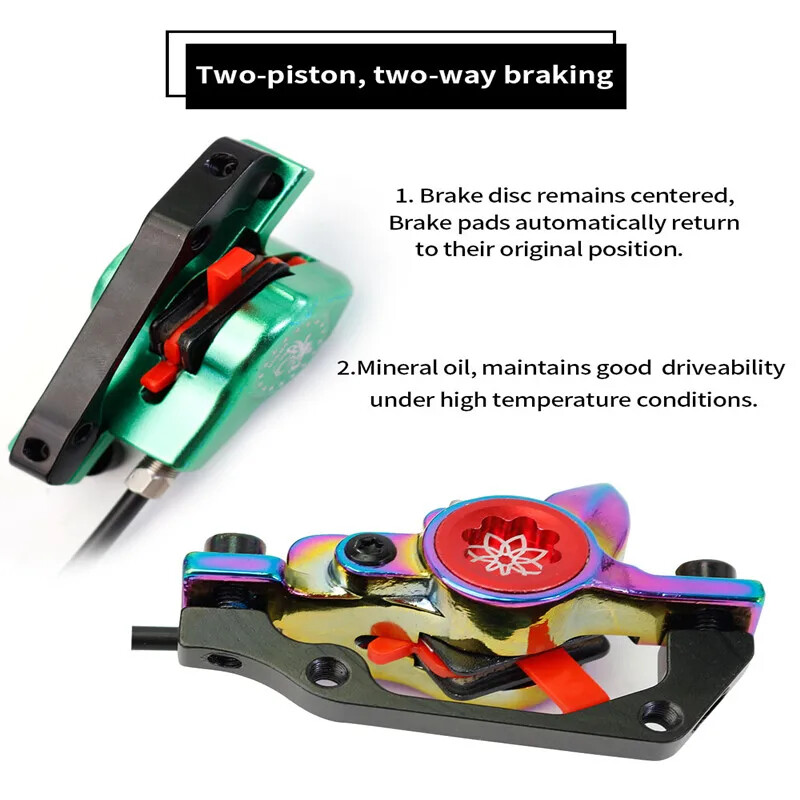 MTB Bike Hydraulic Disc Brake Front/Rear 800mm/1400mm Oil Brake Bike Accessories