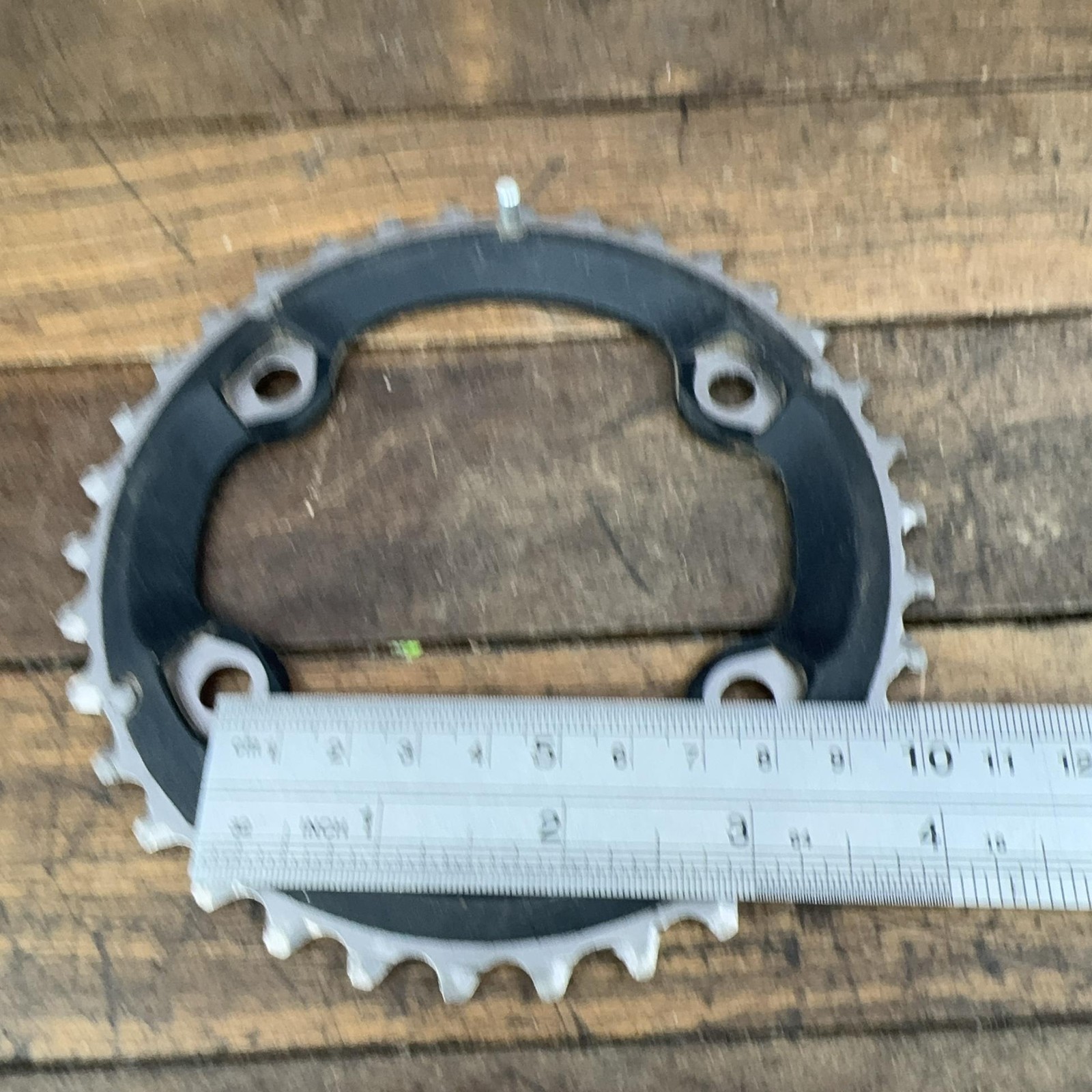 Shimano DynaSys11 Chainring 34 Tooth 34t 4-Arm Asymetrical Black MTB 34-24