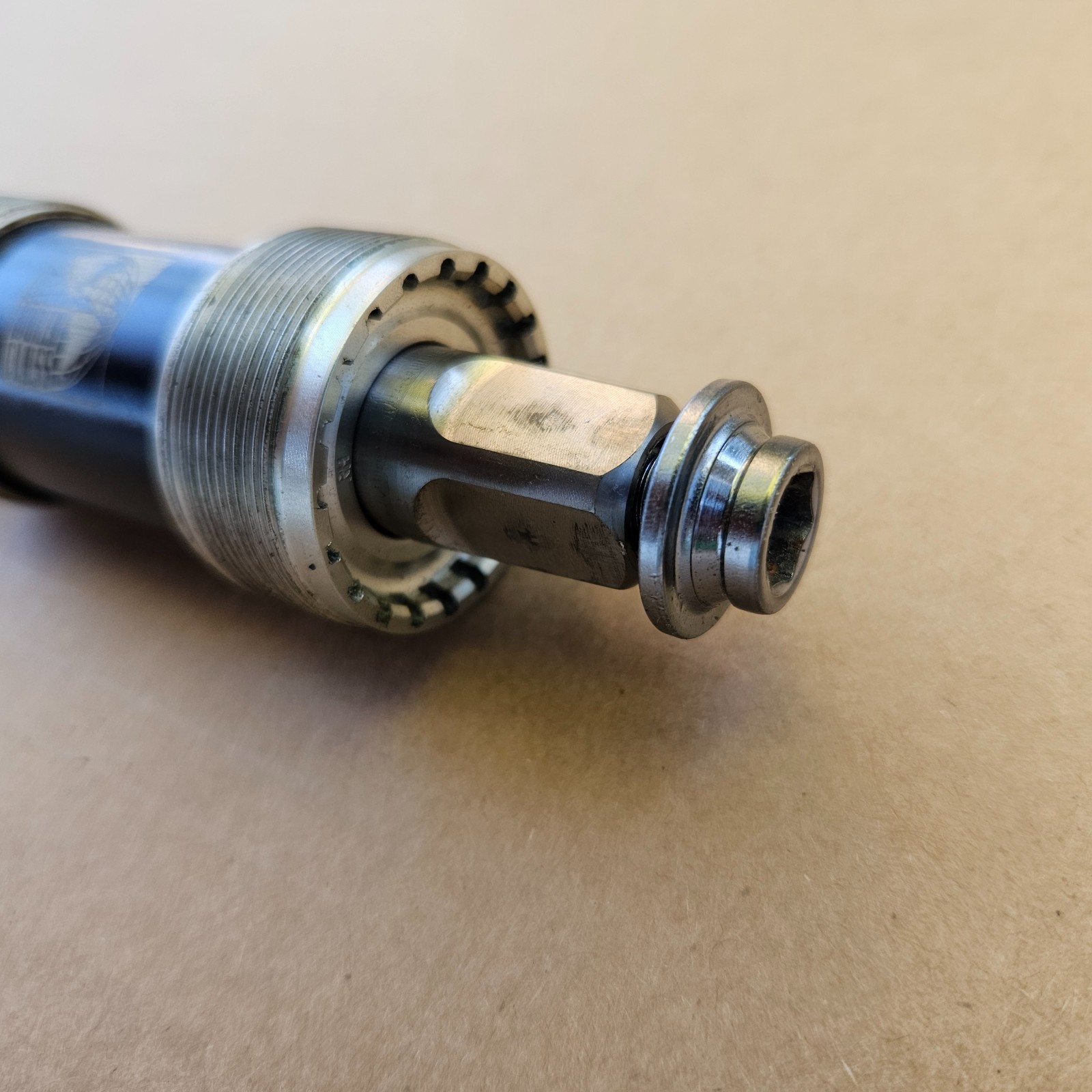 World Class Titanium 73mm Cartridge Bottom Bracket 109mm Spindle English Thread