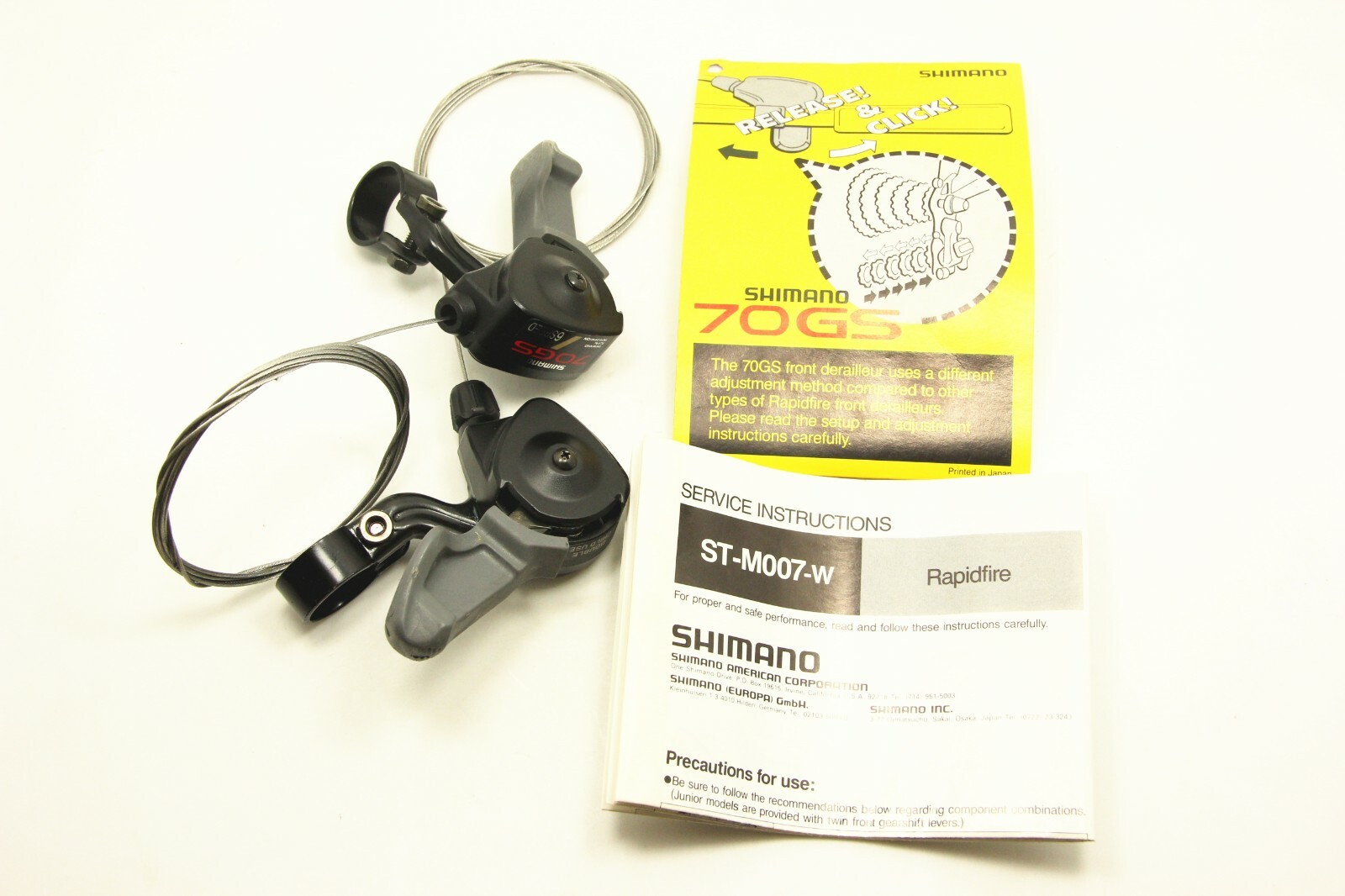 Shimano ST-M007 Bike Bicycle 3 X 5 6 Speed Shifters Tigger Thumb Shifter