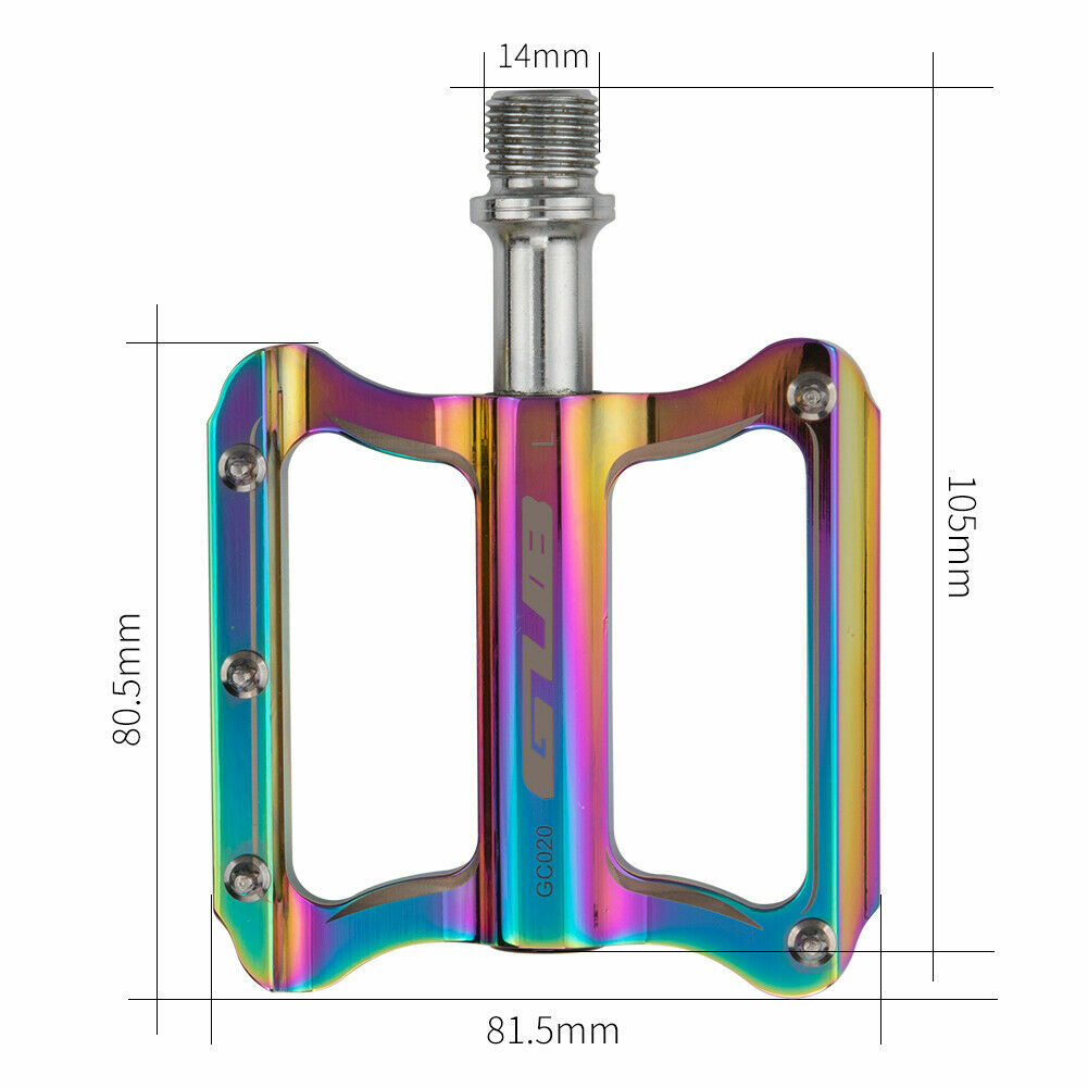 GUB MTB Road Bike DU+Sealed Bearing Pedal Aluminum Bicycle Flat Pedals Ultraligh