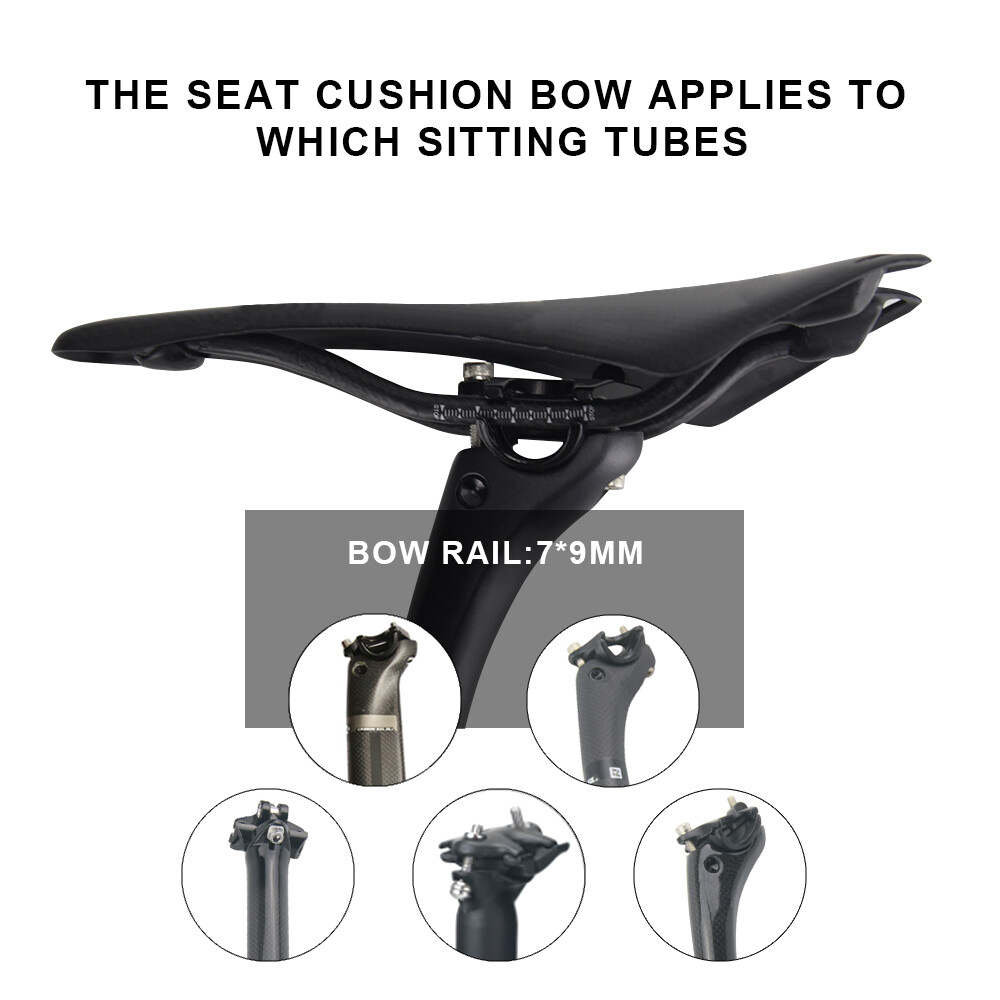 Road Bicycle Carbon Saddle 270*141 MTB Bike Seat Ultralight Front Seat Mat