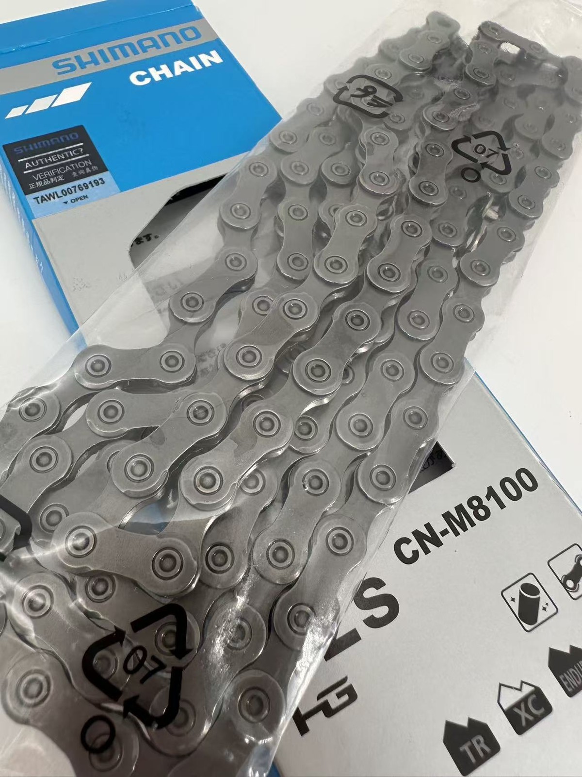 Shimano DEORE XT 12 Speed Chain CN-M8100 MTB E-Bike Chains 126 Links Quick Link