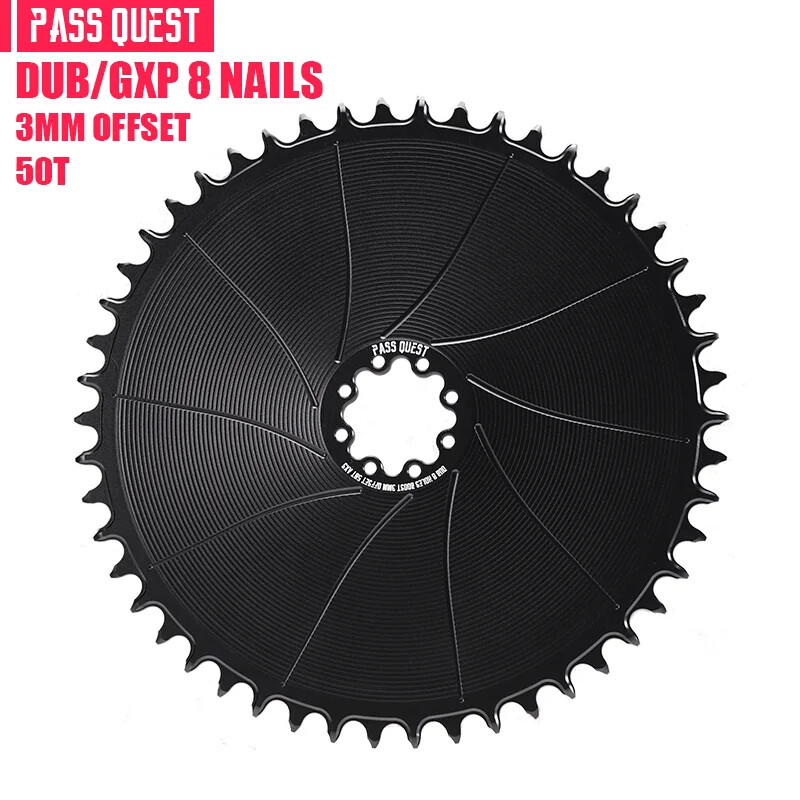 Bicycle Chainring 3mm Offset Norrow Wide Teeth Disc Direct Mount Chainwheel