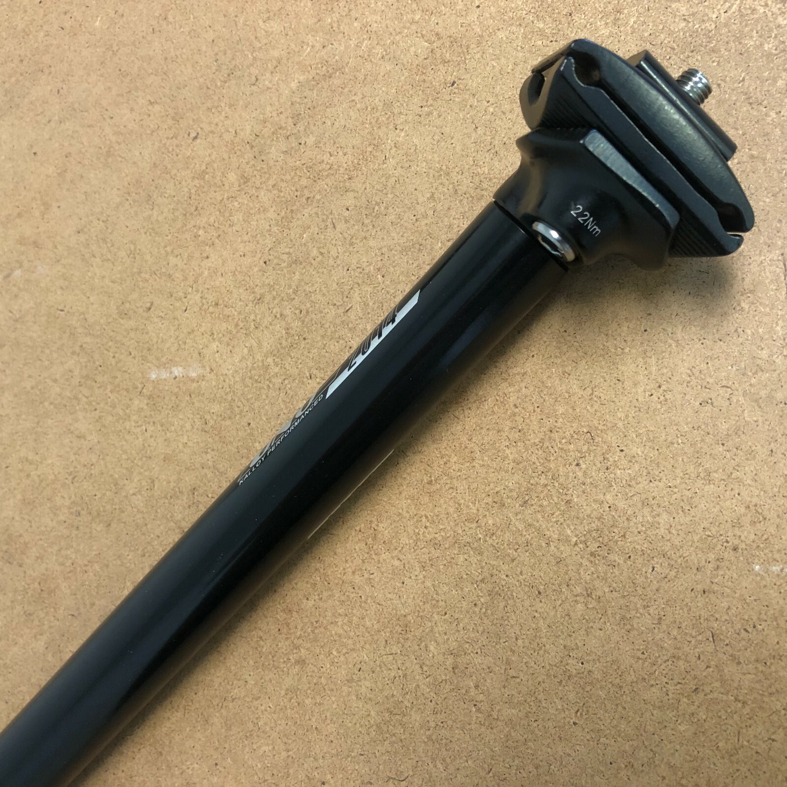 New Kalloy Bicycle Alloy 2014 Seat Post 25.4 – 26.8mm Length 350mm Black