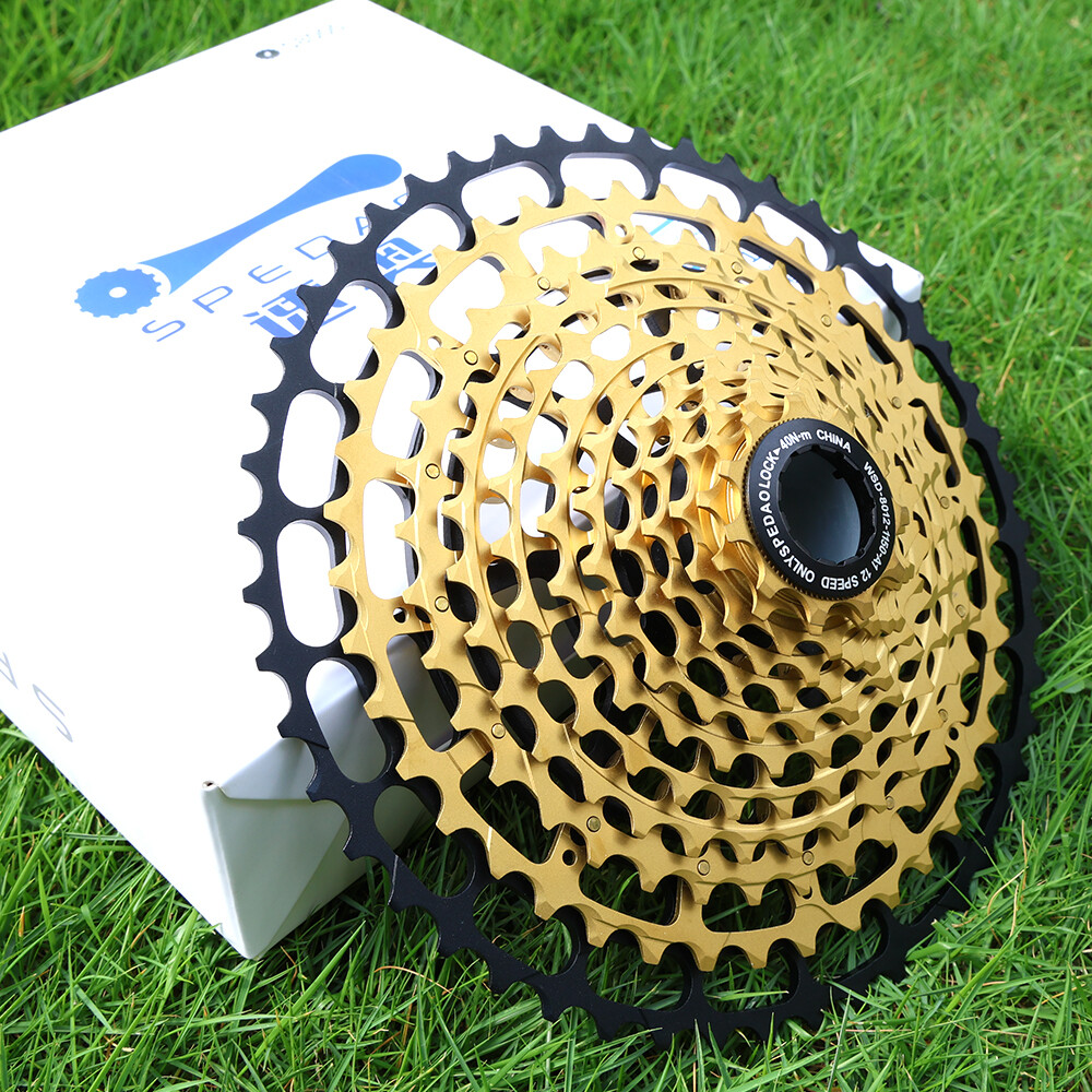12S MTB Cassette 12s 11-50 Tooth, CNC Machined Steel Freewheel for Shimano HG