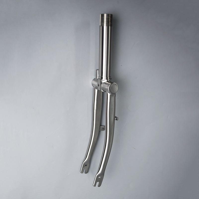 TIRIS Titanium Front Fork for Brompton Folding C-Line and P-Line disc or rim