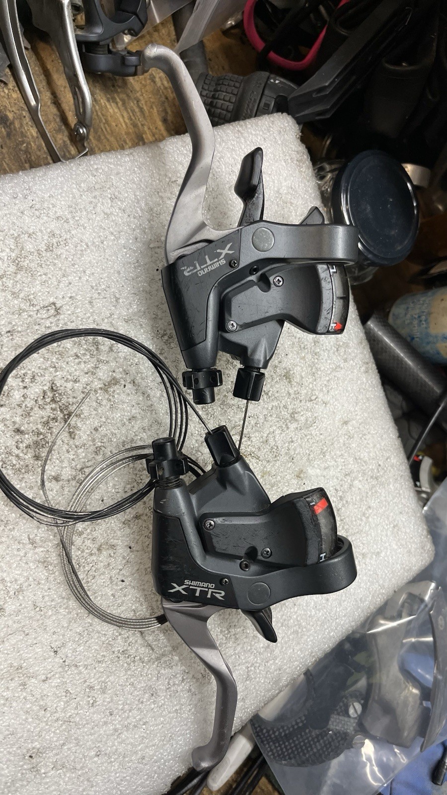 Shimano XTR ST-M950 3×8 Speed Combo Shifter Brake Lever Set
