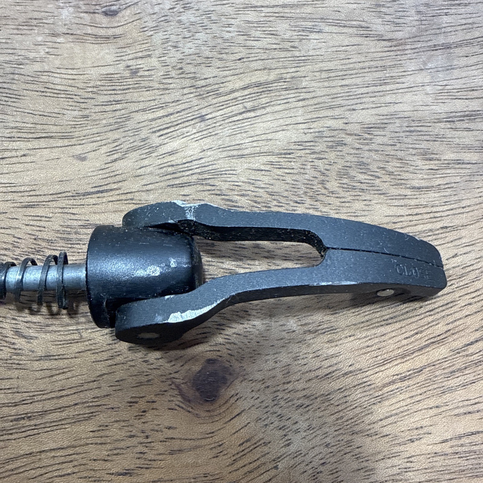 Campagnolo 100mm Front Quick Release Skewer Black Aluminum Steel