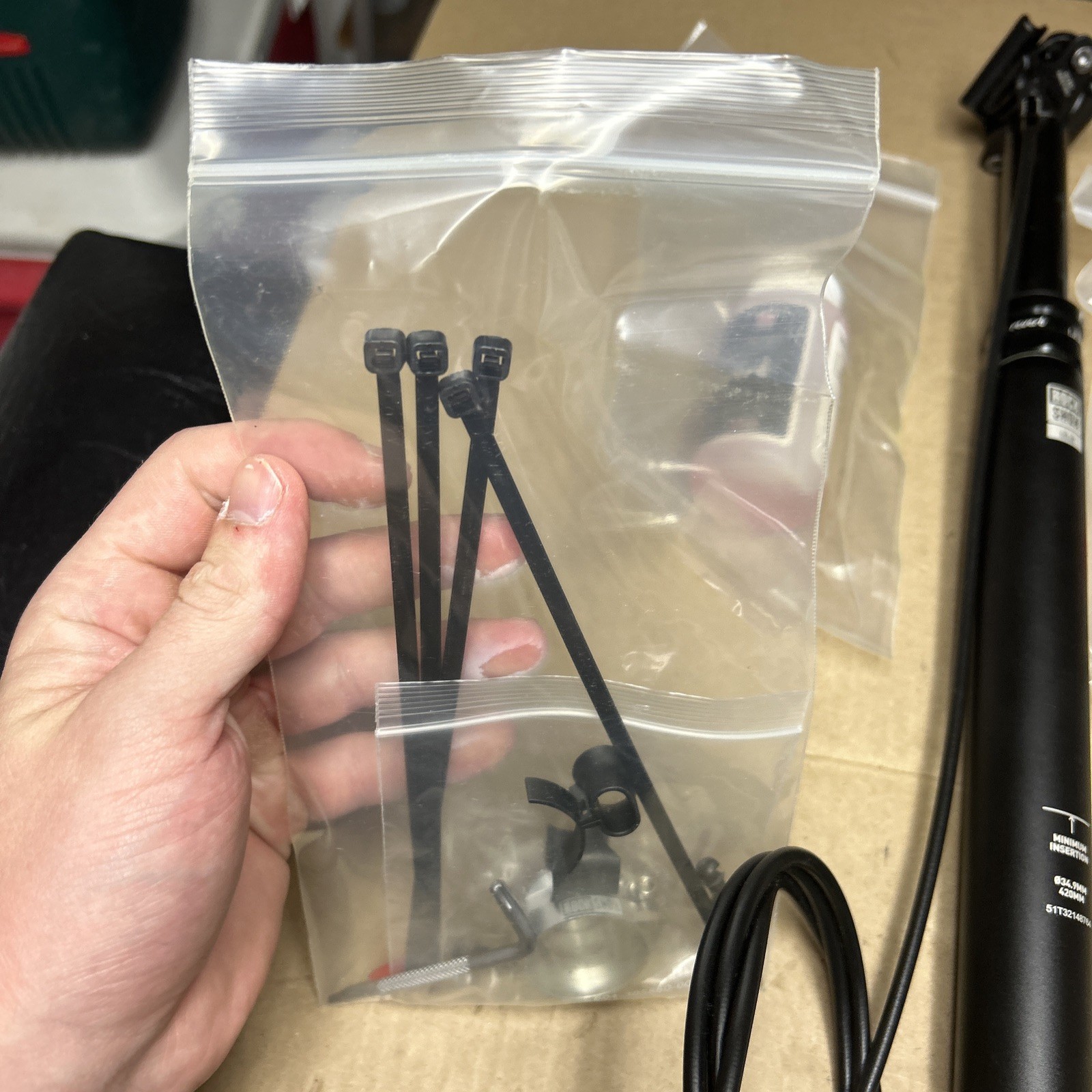 Rockshox AM SP Reverb 100 34.9 420 R BLK 1500 MMX New No Box