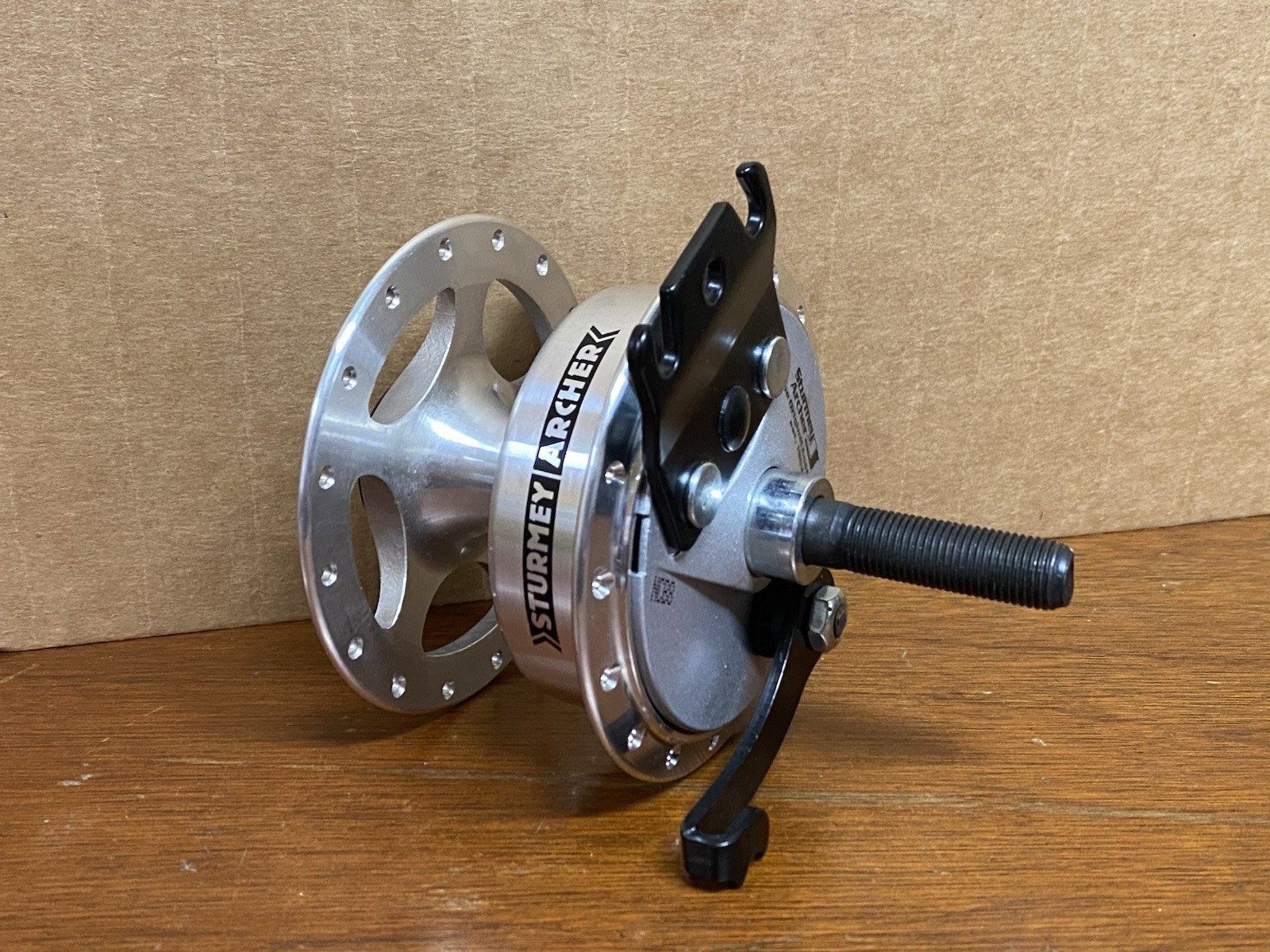 Sturmey Archer X-SD 70mm Front Drum Brake Hub Kit Solid Axle 32H Silver *Rare*