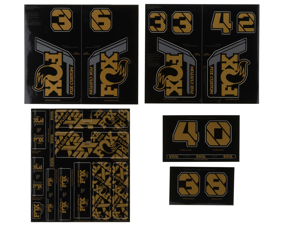 Fox Suspension Custom Decal Kit (Kashima) [803-01-733]