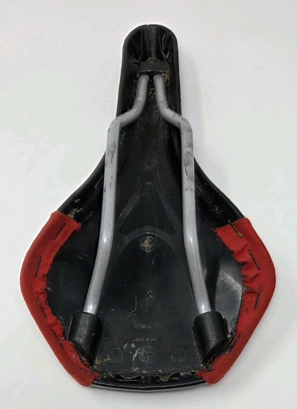 SPECIALIZED PROLONG EVOLUTION SADDLE Bike Seat 270mm Black / Red Manganese Italy