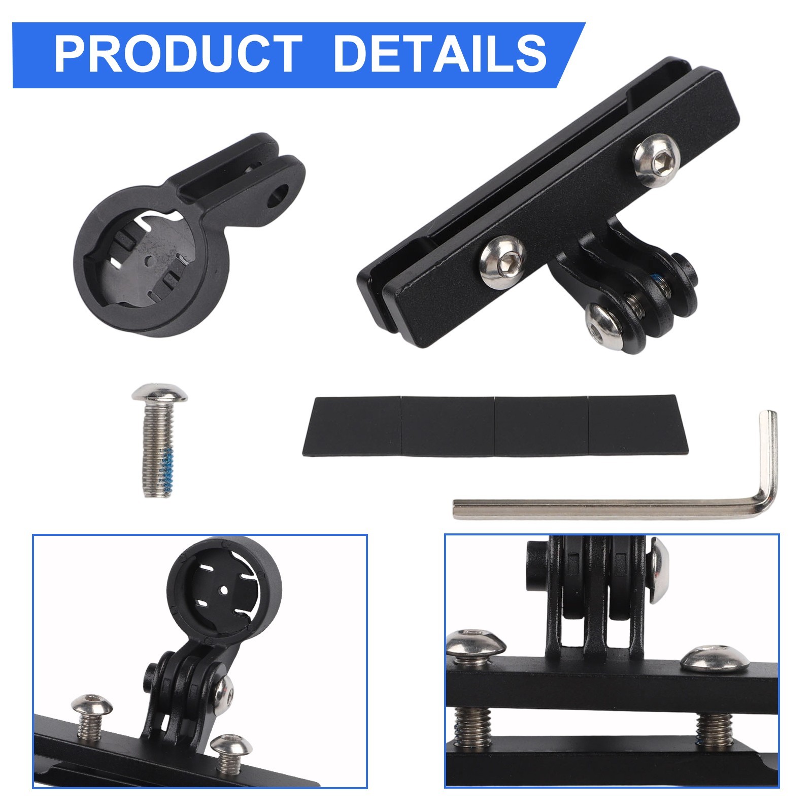 Bike Seat Mount Bicycle Taillight Night Cycling 71mm Length Extension Adapter