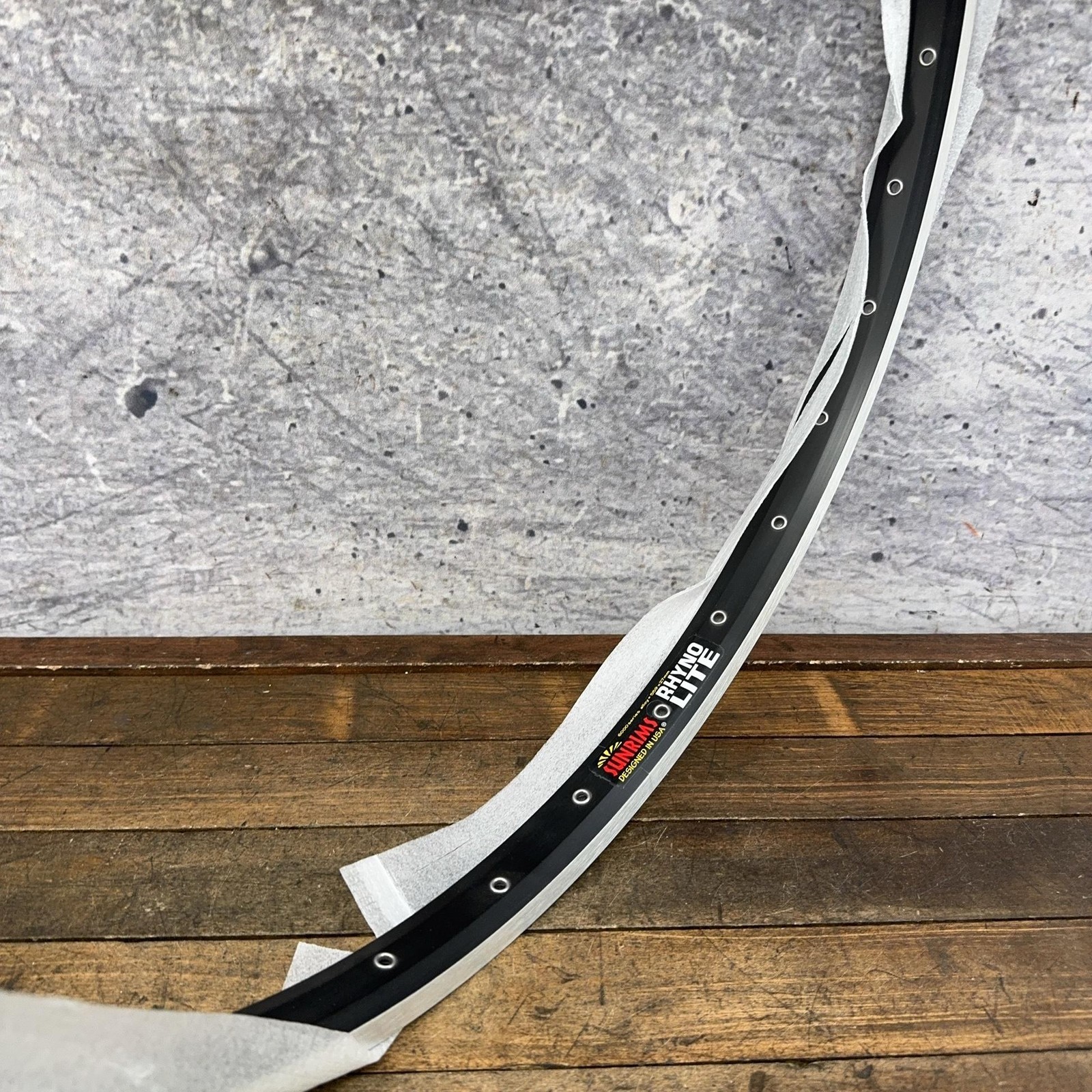 Vintage Sun Rims Rhyno Lite 26in Rim 32H NOS Black 559x27mm MTB Eyelet Alloy