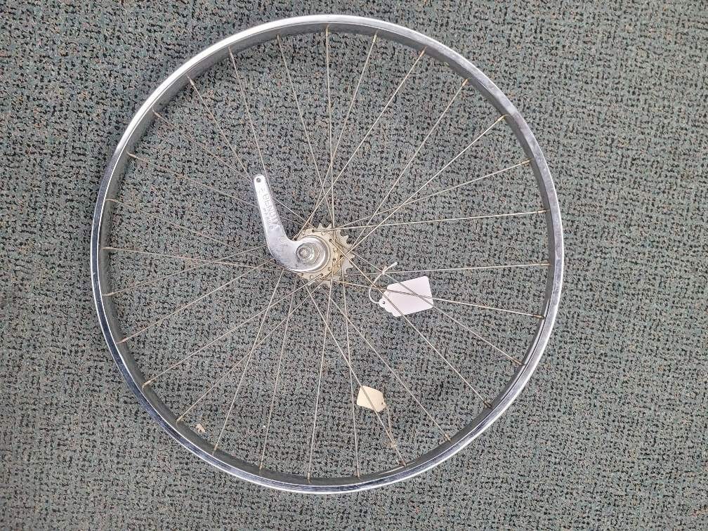 Vintage NOS Wheel Rear Coaster Brake 24×1-3/8 Bendix 70 Rigida Steel Rim