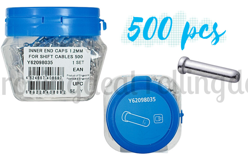 Shimano Shift 1.1/1.2mm Cable caps for shifter cables Qty: 500 pcs NIB