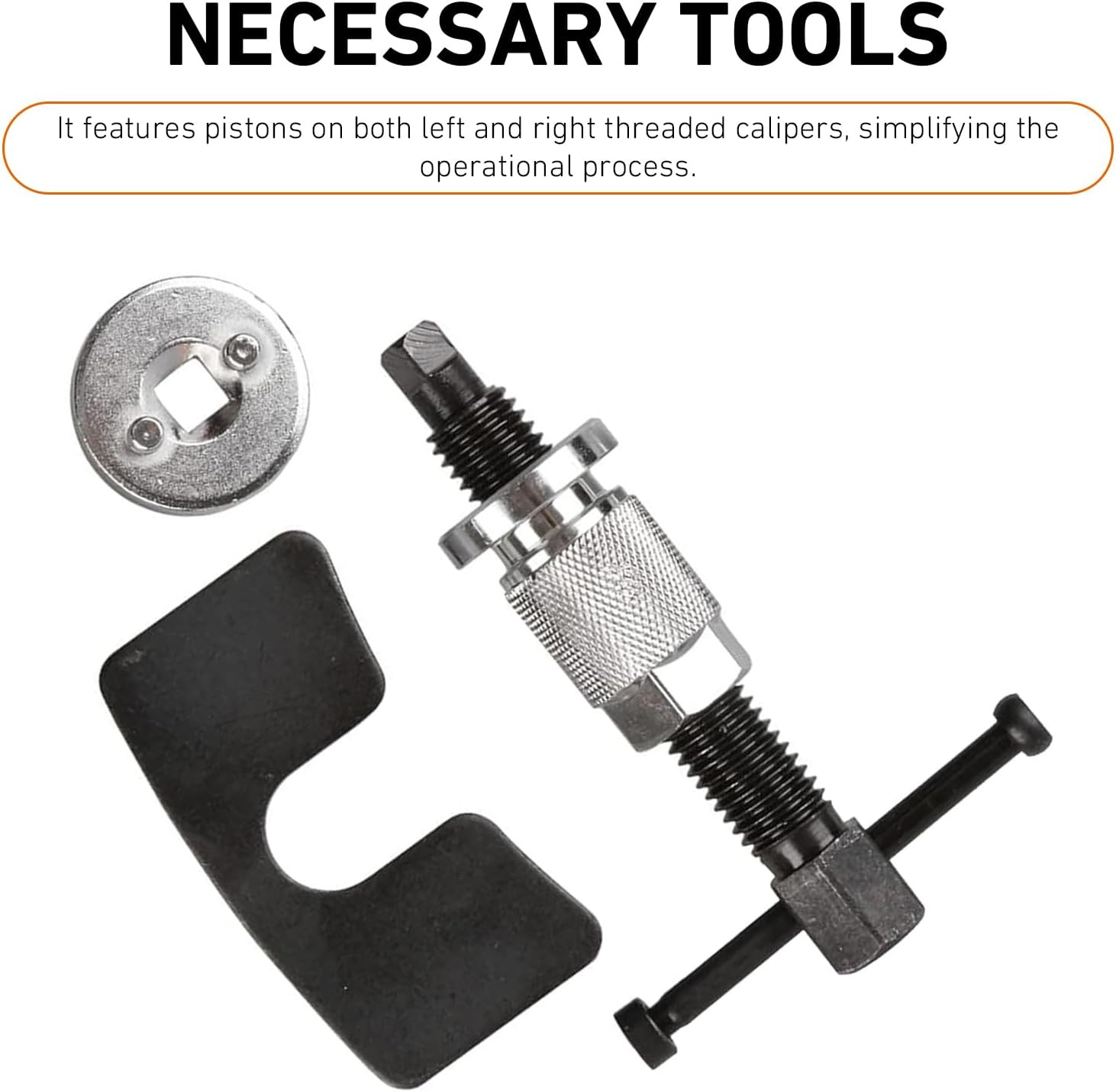 Brake Caliper Compression Tool Set Universal Piston Rewind Tool