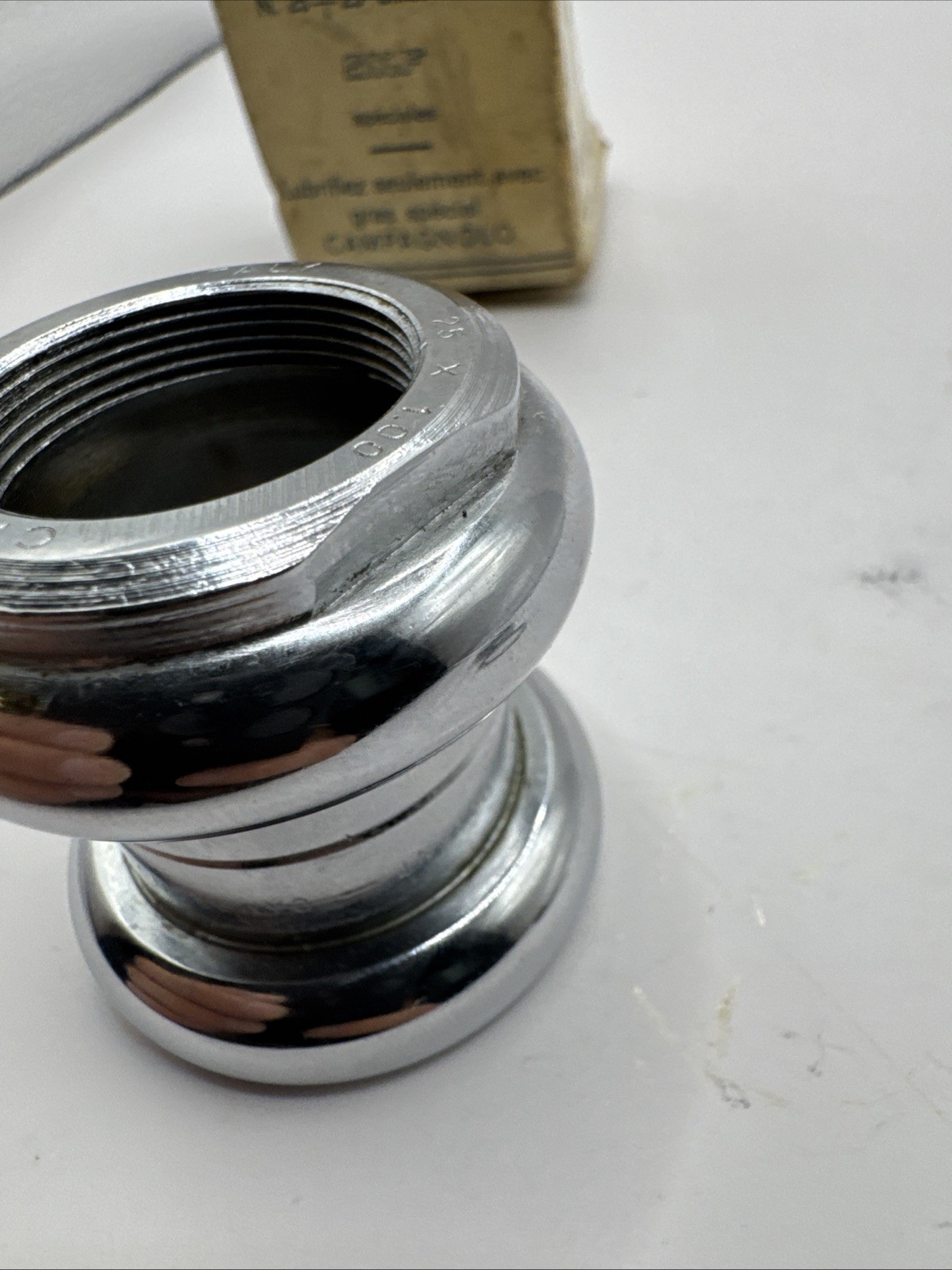 Campagnolo NOS Record Steel Track French Headset 25×1.00 Early Pista