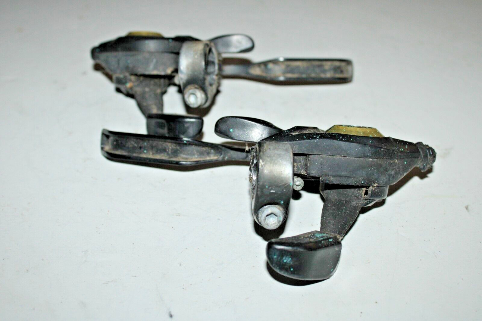Shimanov V-Brake Trigger Shifter Set ST-EF51-L 22.2mm 3x8S Black MTB USA Shipper