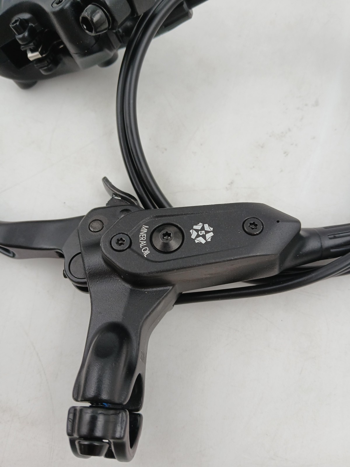 E-Bike Ebike Hydraulic Disc Brake Lever Caliper Motor Cutoff 2-Pin Mineral Oil
