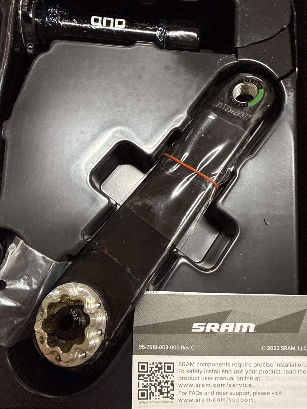 Sram Force D1 Dub Regular Carbon 12 Speed Crank Arms 172.5 (9479-25)