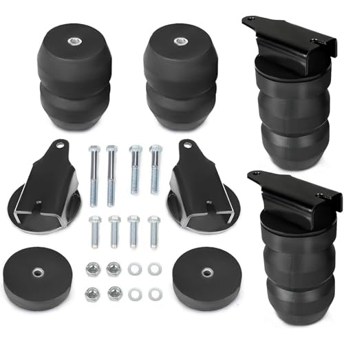 Upgraded Rear Axle Helper Springs Kit Compatible with 1999-2010 Chevrolet