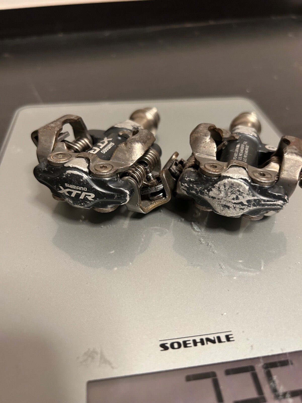 Shimano XTR PD-M970 SPD MTB Clipless Pedals Gray XTR