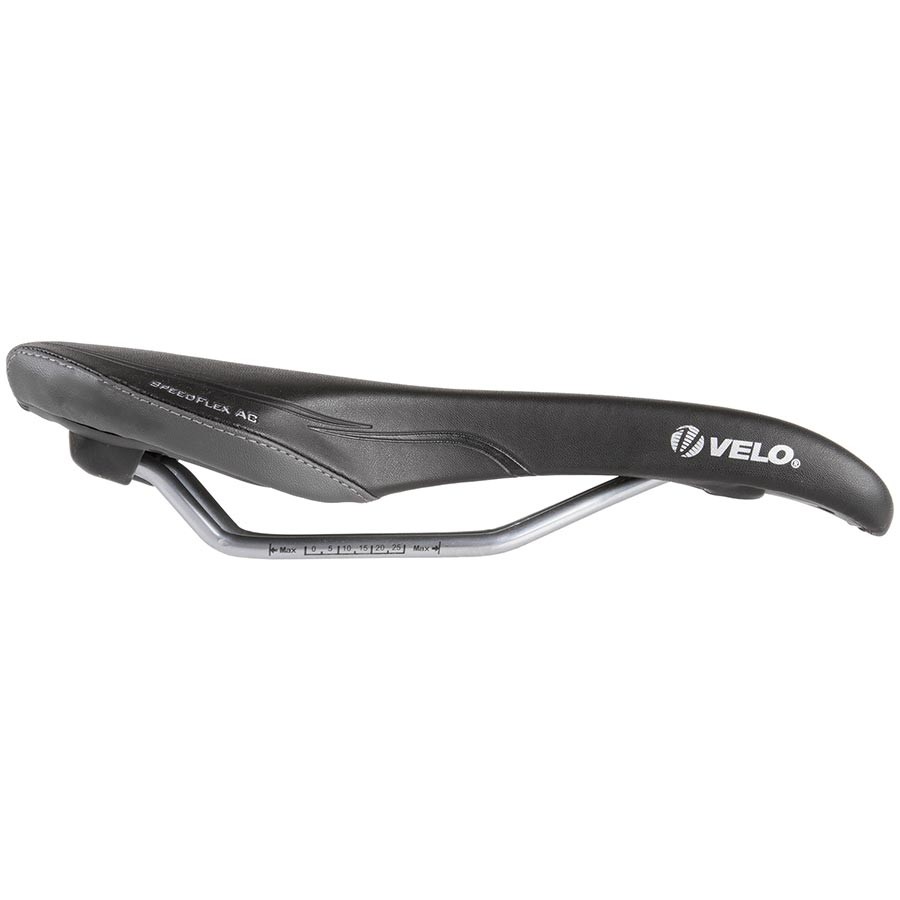 Velo Speedflex AC Racing Saddle, 275 x 130mm, 276g, Black