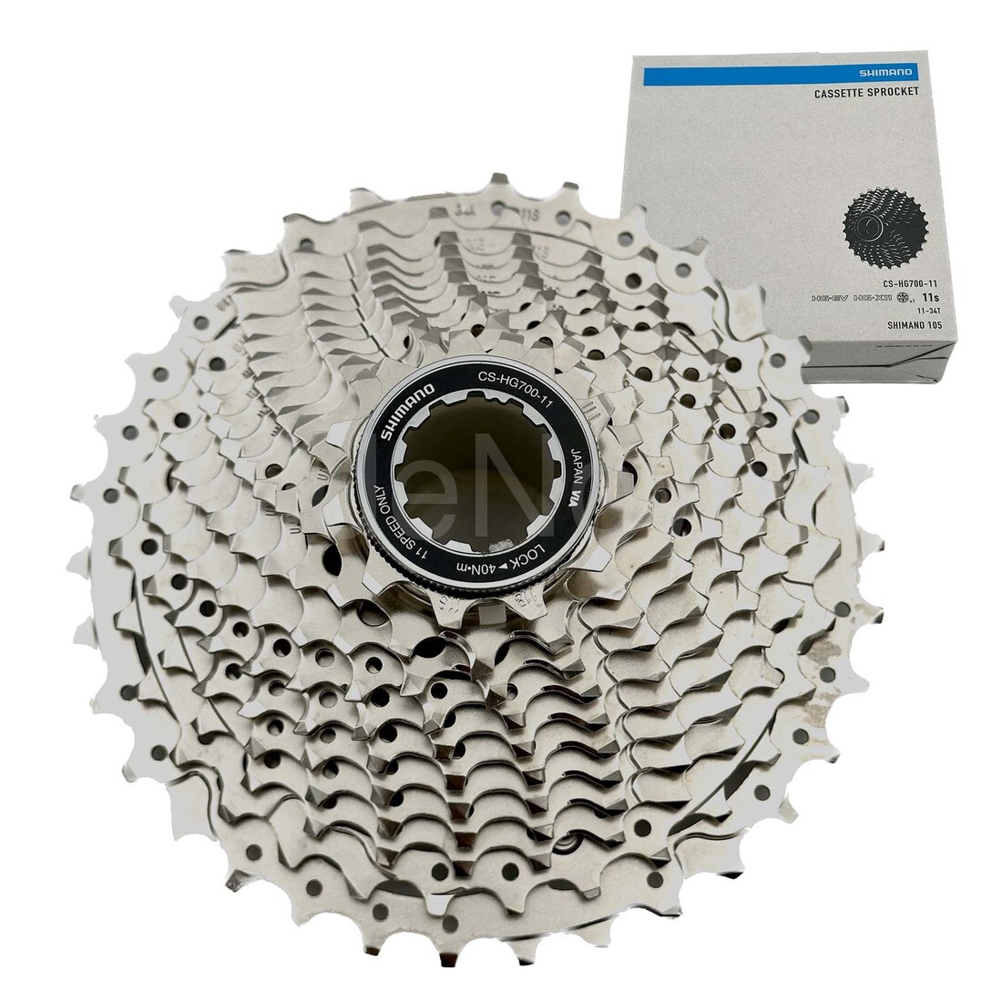 Shimano 105 CS-HG700-11 11-34T Cassette + CN-HG601 116L Chain Combo