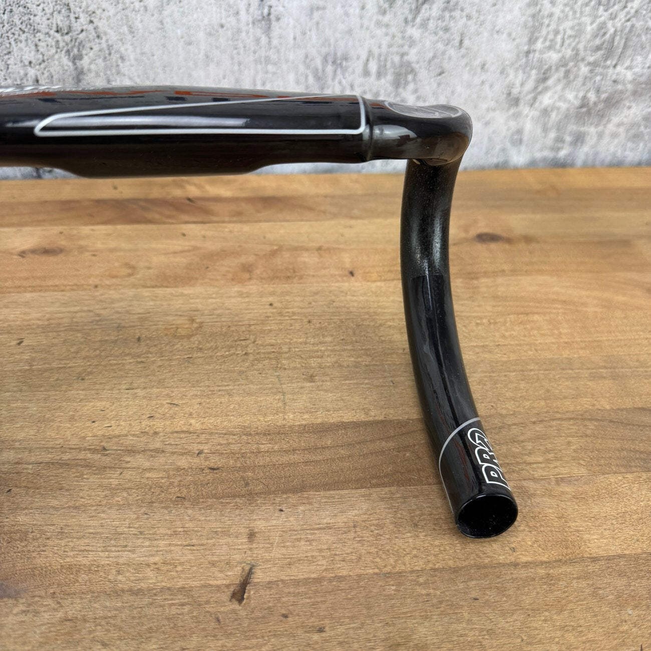 Low Mile! Shimano PRO Stealth Evo Carbon 130mm x 44cm Integrated Handlebar 414g
