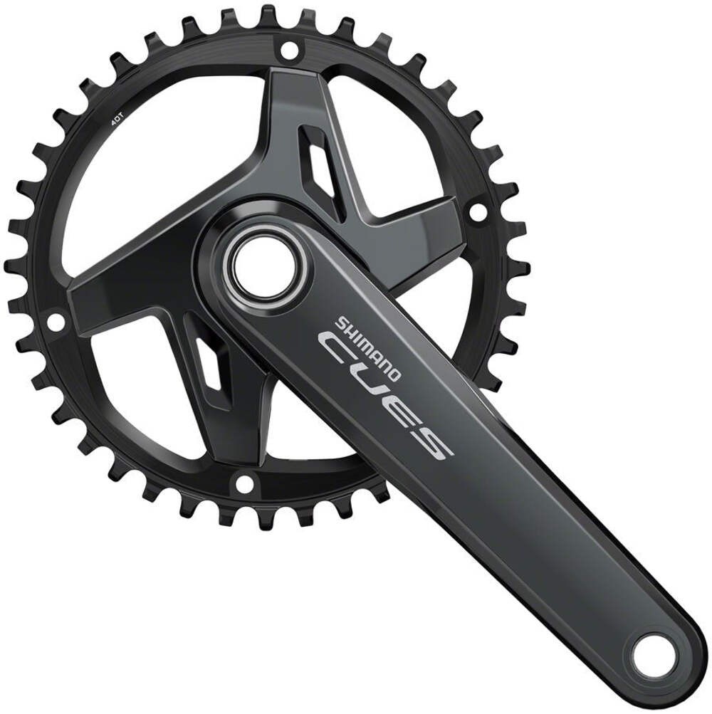 Shimano CUES FC-U8000-1 Crankset – 170mm 9/10/11-Speed 40t Asymmetric 96 BCD Hol