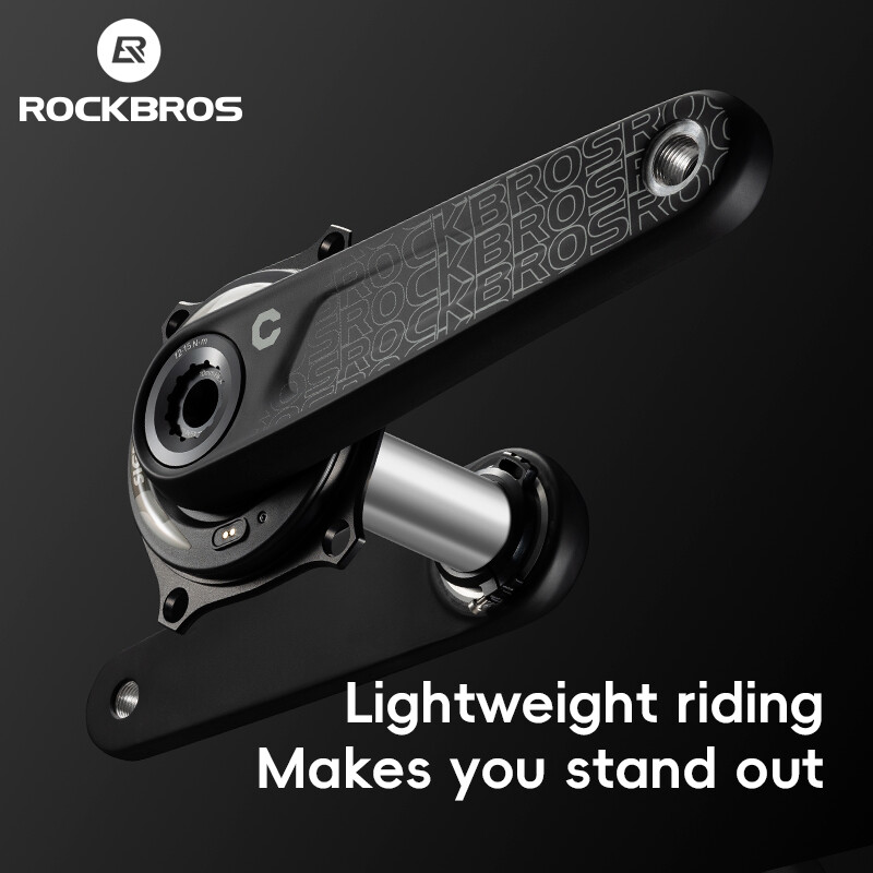 ROCKBROS Road Bike Carbon Fiber Crank Arm 110BCD Lightweight Crankset
