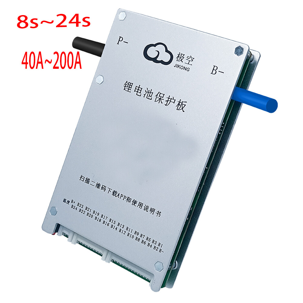 JK Smart 8S~24S 40A 80A 100A 150A 200A Li-ion Lipo LiFePo4 Protection Board BMS