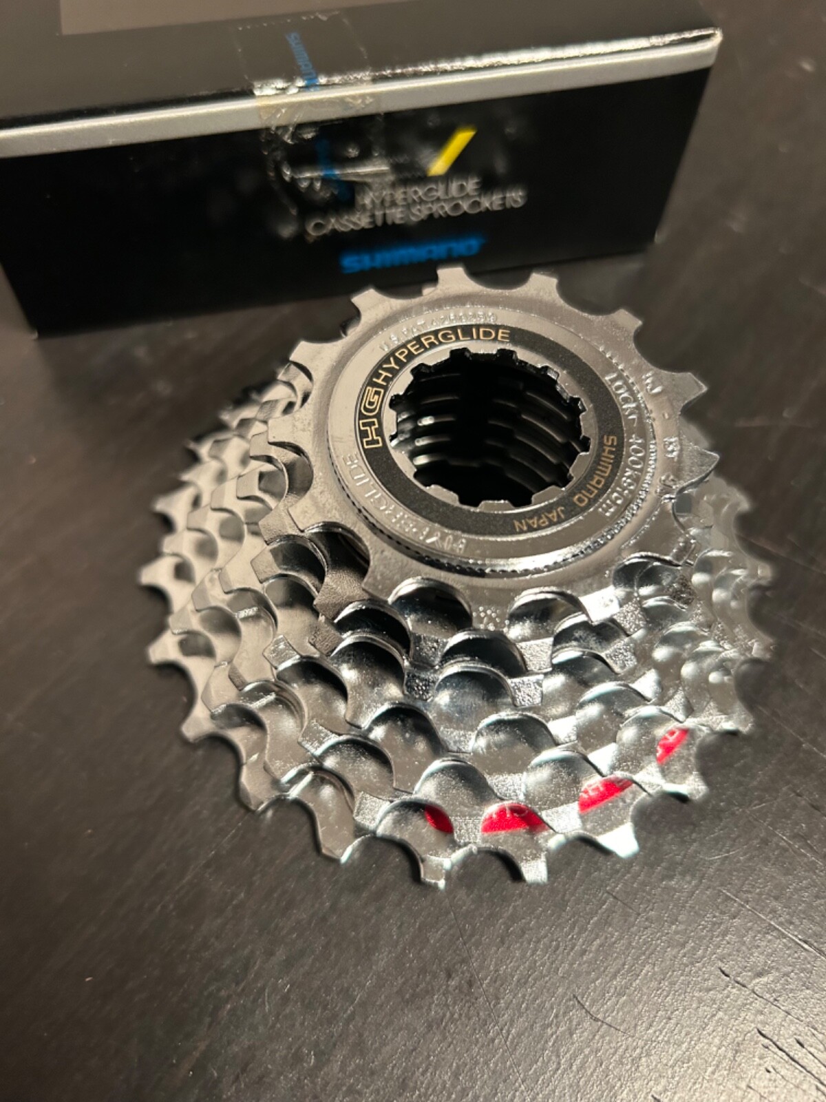 NOS Shimano Deore XT HG90 Hyperglide 7s Cassette 13-23T NEW/Old Stock
