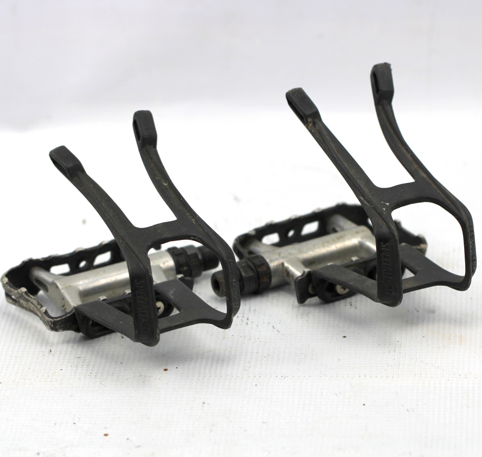 PERFORMANCE CLIP IN PEDALS Clipless Black 340g Road Bike 9/16″ Toe Clips
