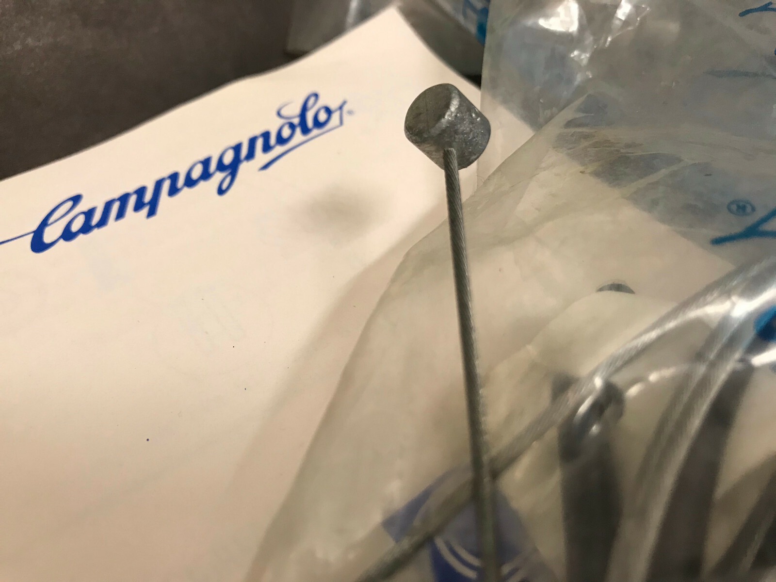 Campagnolo vintage MTB brake cable set brake cables NOS old school black New