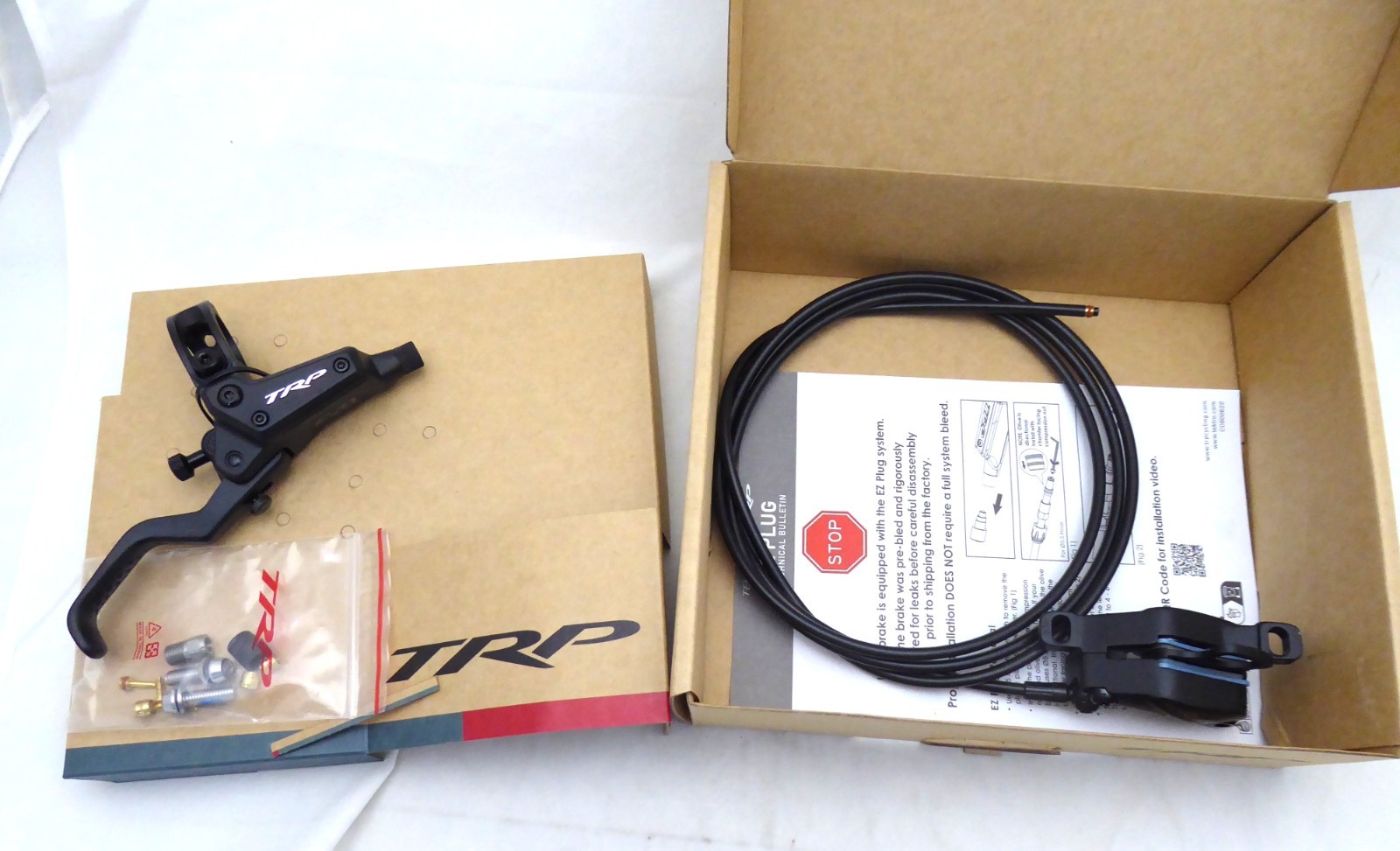 TRP DHR EVO Pro Disc Brake, Rear/Right, Post Mount – Black