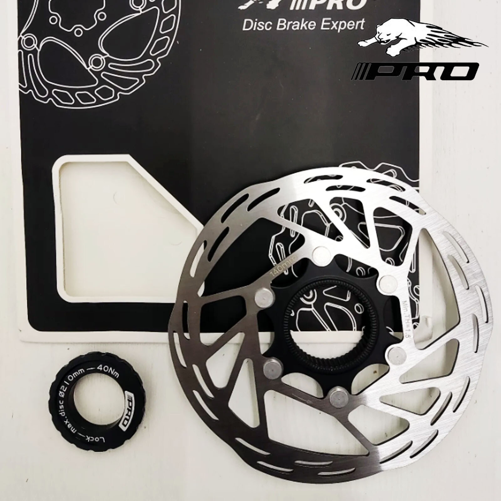 2PC Centerlock Bike Rotor Disc Brake 140/160/180/203mm MTB Stainless Road Bike