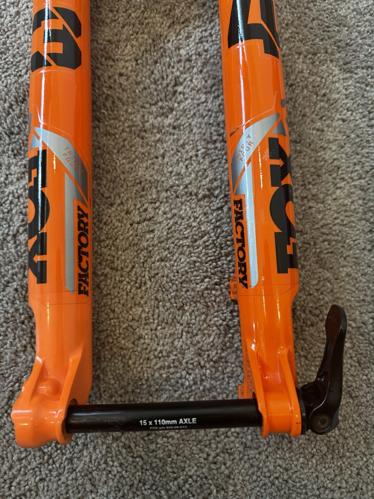 FOX 34 Fit4 Step-Cast Factory Fork – 29″, 120mm, 15x110mm, 44mm