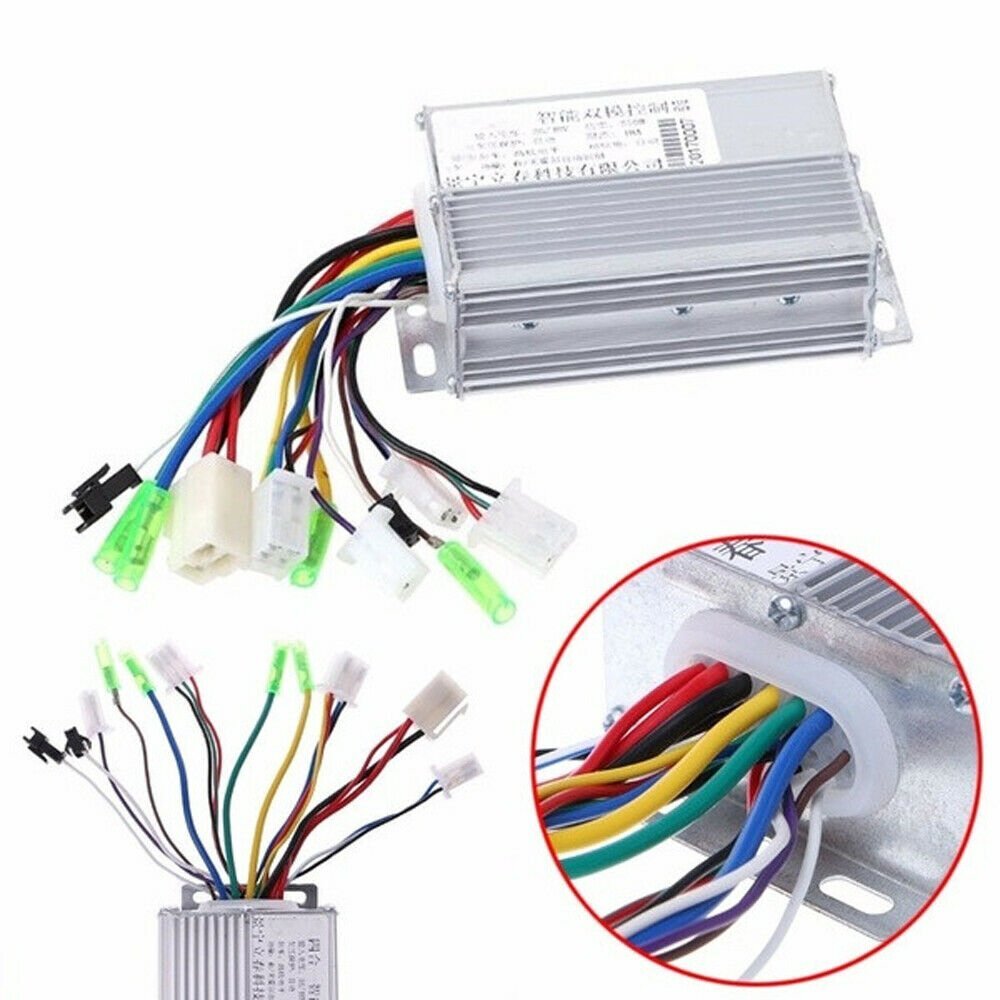 36V/48V Electric Bike 350W Brushless DC Motor Controller for E-bike Scooter Bike