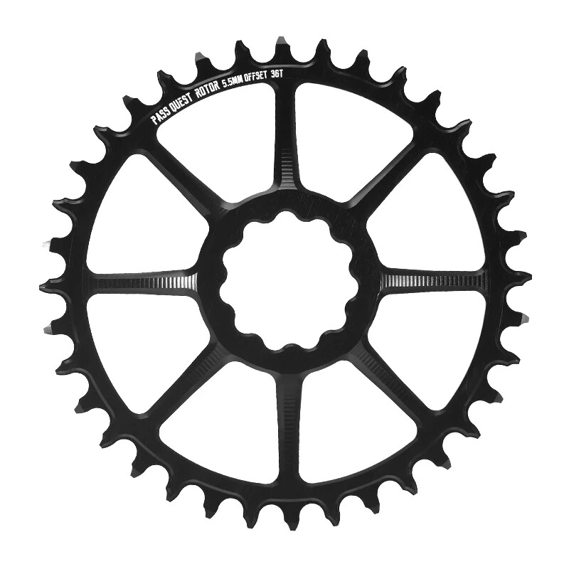 5.5mm Offset Crank Chainring Positive and Negative Teeth Chain Bicycle Sprocket