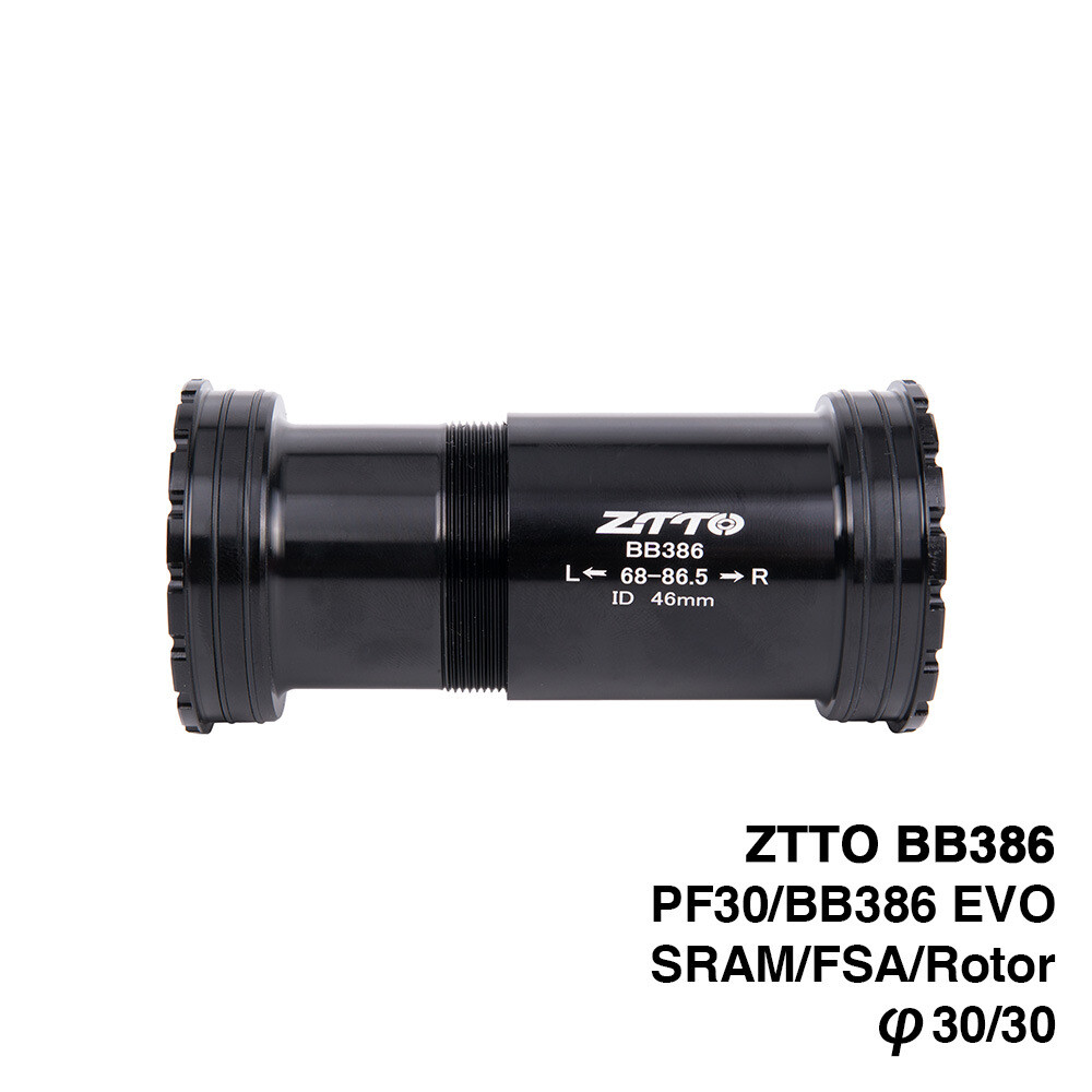 BB386 PF30 Adapter Bicycle Press Fit Bottom Bracket for 30mm Axle Crankset