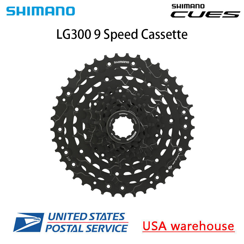 SHIMANO CUES CS-LG300 9 Speed LINKGLIDE 36T 41T 46T Cassette