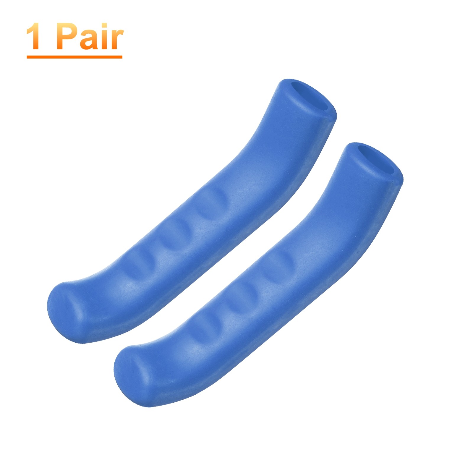 1 Pair Brake Lever Cover Silicone Anti-Slip Bike Brake Lever Protector Blue