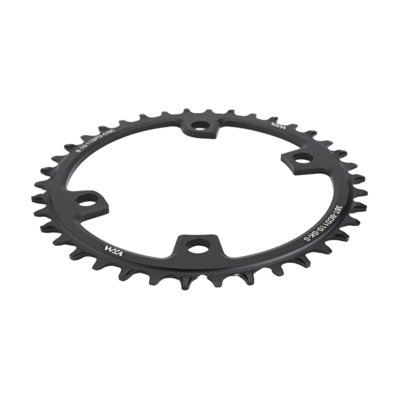 Efficient Narrow Wide Tooth Chainring for Road Bikes in Sizes of 36T to 44T
