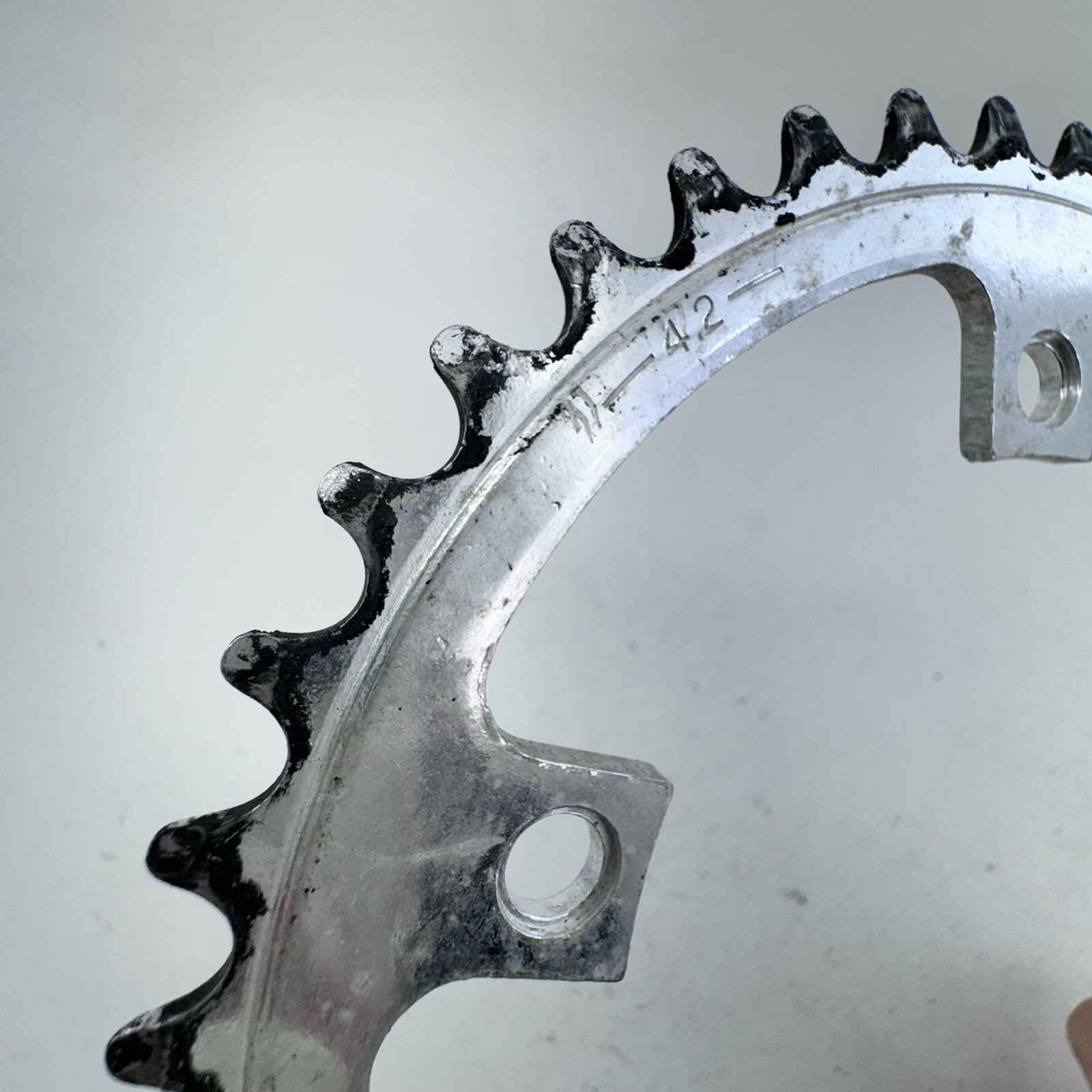 Vintage 42 Tooth Chainring 118 BCD 42t Road Bike Sprocket Ring Eroica S01