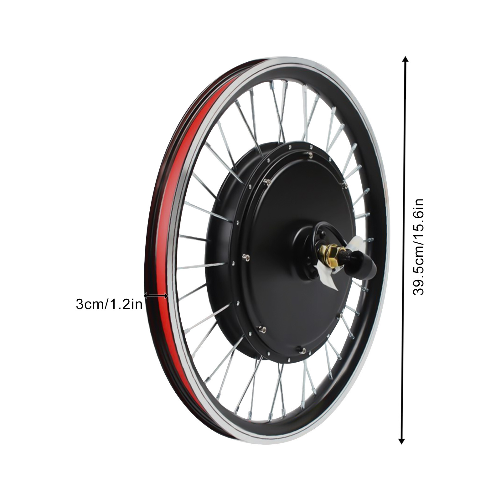 20″ 1000W Front Wheel 48V Electric Bicycle Bike Motor Conversion Kit Hub eBike